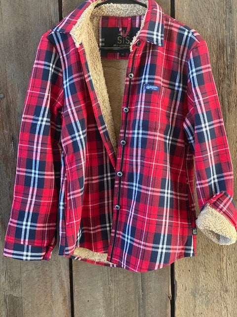 Sherpa Lined Flannel
